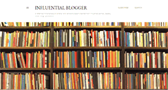 Desktop Screenshot of influentialblogger.net